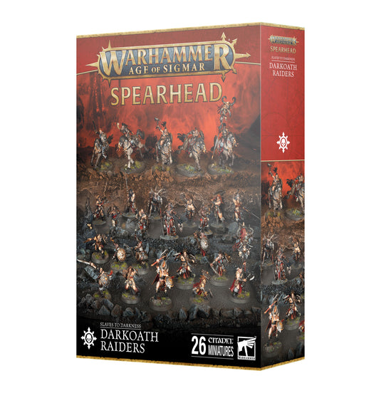 SPEARHEAD: SLAVES TO DARKNESS DARKOATH RAIDERS. Age of Sigmar