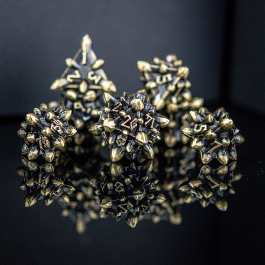 Asteroid Fields Metal Dice Set - Pallas