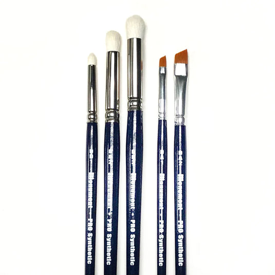 Monument Hobbies - Pro Synthetic Drybrush Set