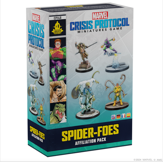 Marvel Crisis Protocol: Spider-Foes Affiliation Pack (Pre-Order) (Releases 5/10/24)