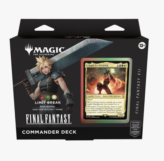 Magic The Gathering: FINAL FANTASY - Commander Deck - VII Limit Break.