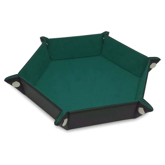 BCW Dice Tray: LX Hexagon - Dark Teal