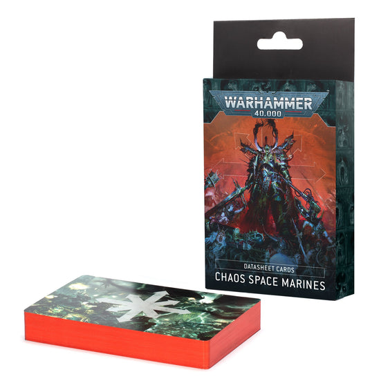 Chaos Space Marines Datasheet Cards (Pre-Order) (Releases 5/25/24)