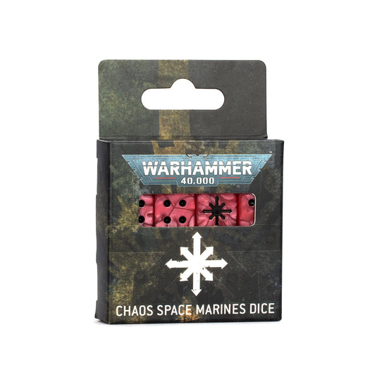 Chaos Space Marines Dice Set (Pre-Order) (Releases 5/25/24)