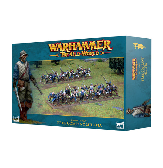 EMPIRE OF MAN: FREE COMPANY MILITIA. Old World. (2025).