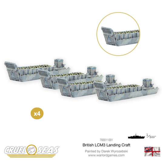 British LCM3 Landing Craft
