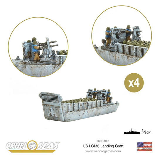 US LCM3 Landing Craft