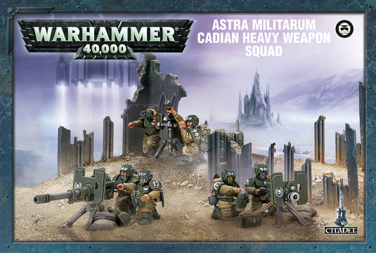 Astra Militarum: Cadian Heavy Weapons Squad