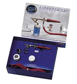 Airbrush Set with F Brush (Regular) (F-SET)