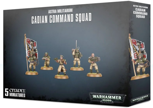Astra Militarum: Cadian Command Squad