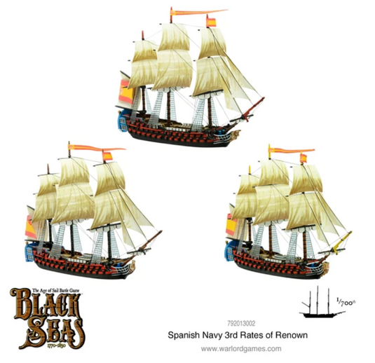 Spanish Navy 3rd Rates of Renown