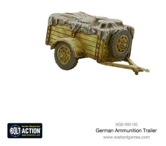 German Ammunition Trailer