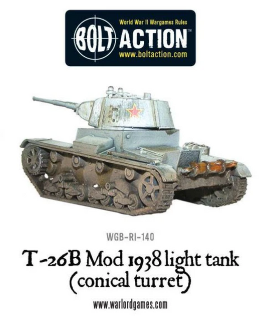 T-26B Mod 1938 Light Tank (Conical Turret)