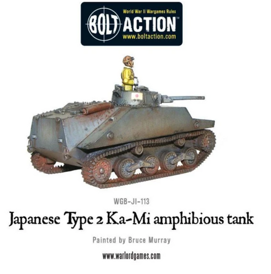 Japanese Type 2 Ka-Mi Amphibious Tank