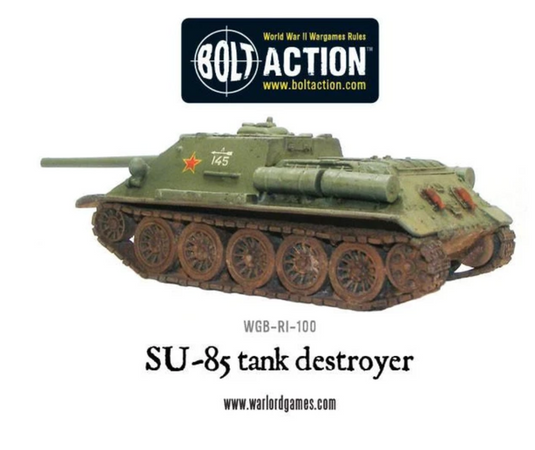 Soviet SU-85 Tank Hunter