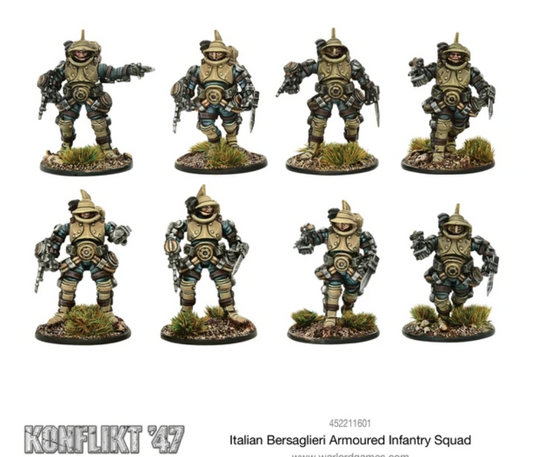 Italian Bersaglieri Armoured Infantry Squad