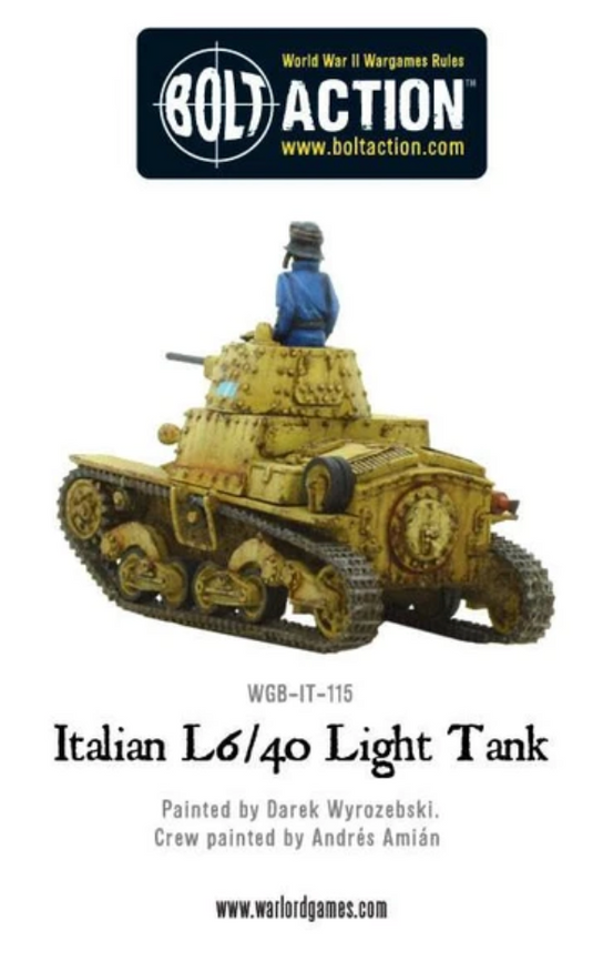 Italian L6/40 Light Tank