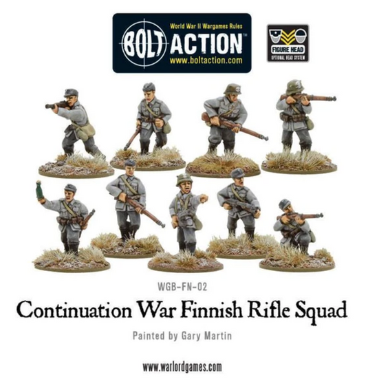 Continuation War Finnish Rifle Squad