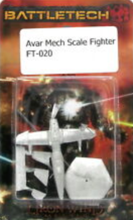 BattleTech: Avar Mech Scale Fighter FT-020