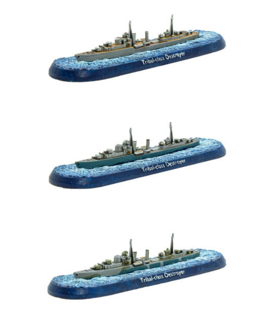 Victory at Sea - Tribal-class destroyers