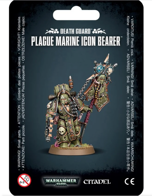 Death Guard: Plague Marine Icon Bearer