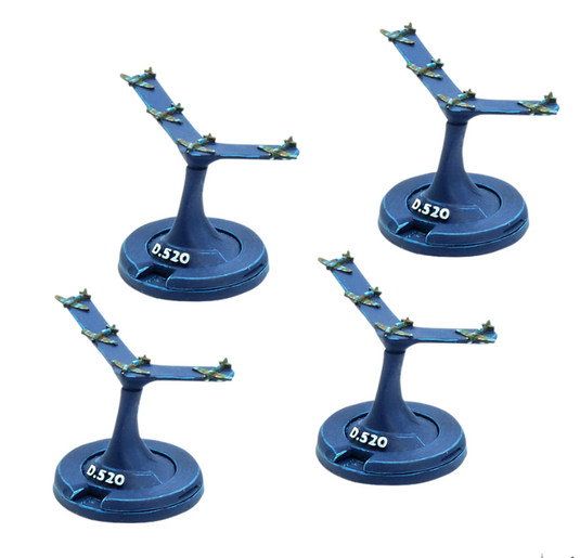 Victory at Sea: Dewoitine D.520 flights