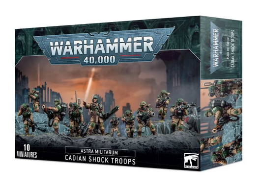 Astra Militarum Cadian Shock Troops