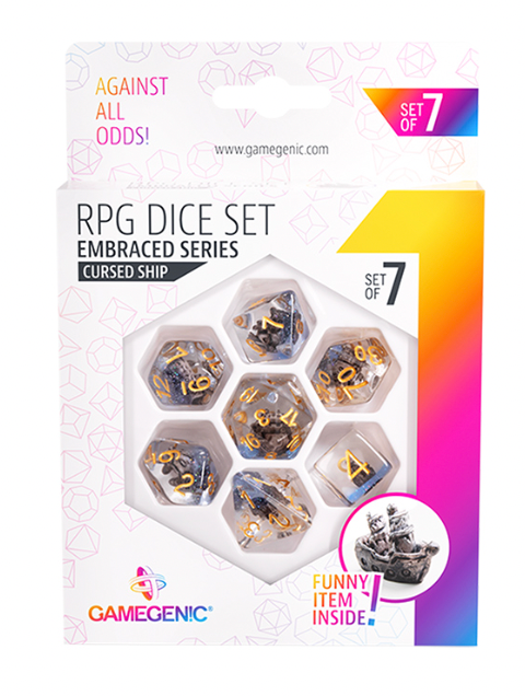 RPG Dice Set: Embraced Series
