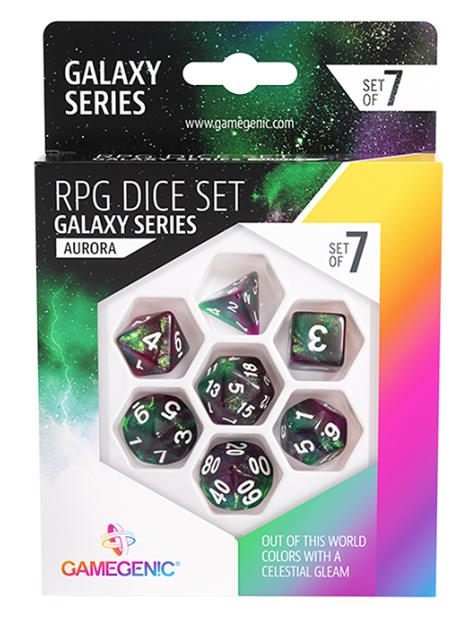 GameGenic RPG Dice Set: Galaxy Series