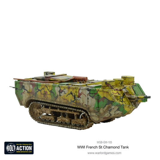 WWI French St Chammond Tank