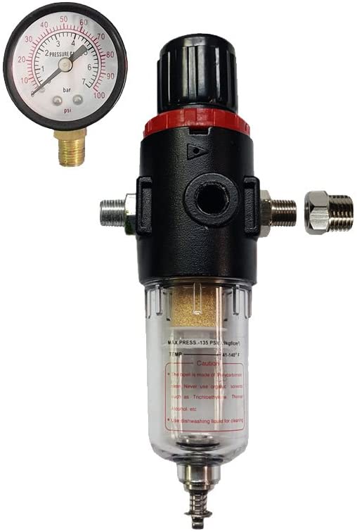 Badger Air Regulator, Filter & Gauge