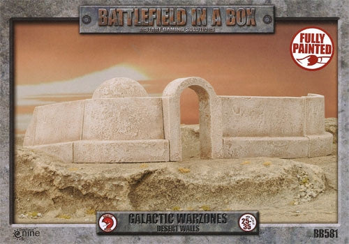 Battlefield in a Box: Galactic Warzones - Desert Walls