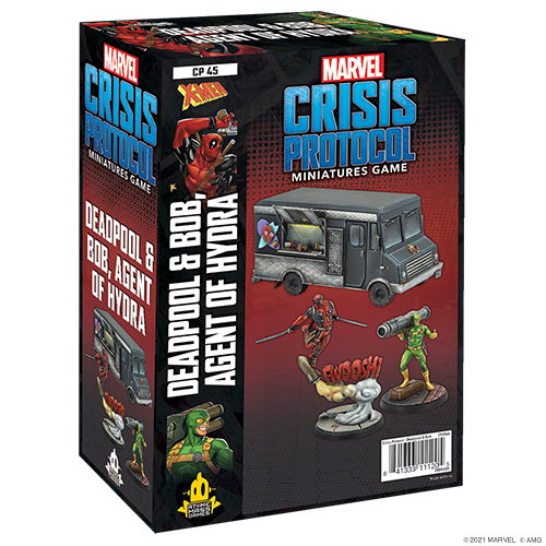 Marvel Crisis Protocol: Deadpool and Bob, Agent of Hydra Character Pack