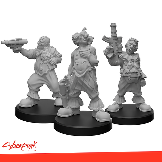 Cyberpunk RED Miniatures - Bozos A