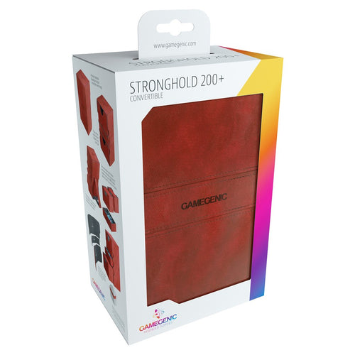 Gamegenic: Stronghold 200+ Convertible Deck Box - Red