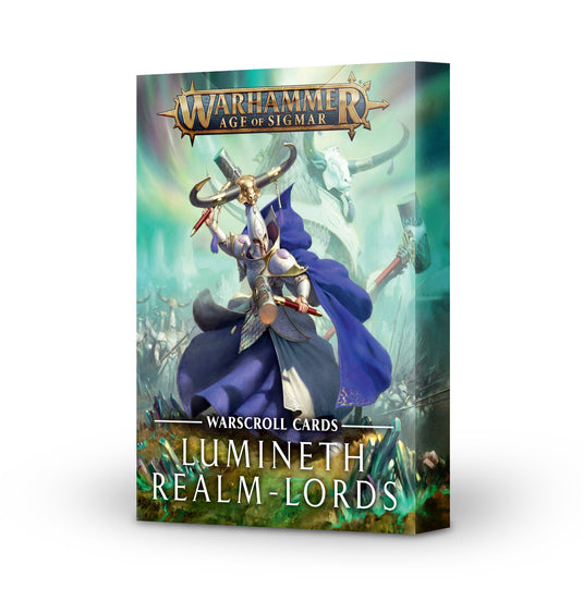 Warscroll Cards: Lumineth Realm-lords (Out of Print) *Not Current* Non-Refundable
