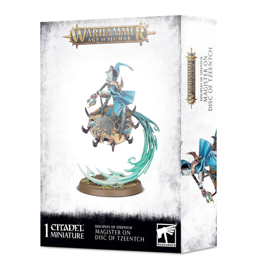 Magister on Disc of Tzeentch. Age of Sigmar