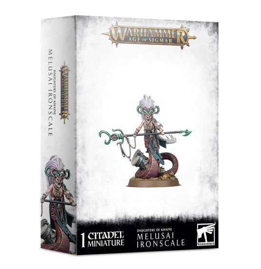 Daughters of Khaine: Melusai Ironscale. Age of Sigmar.