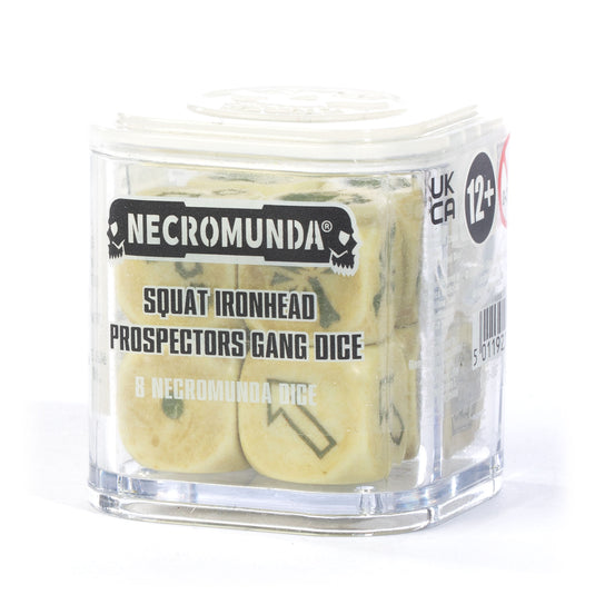 Necromunda: Squat Ironhead Prospectors Gang Dice Set