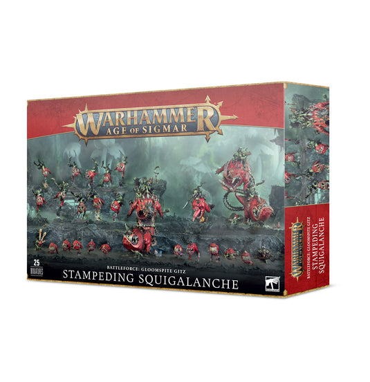 Gloomspite Gitz: Stampeding Squigalanche Battleforce