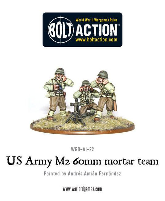 US Army 60mm Mortar Team