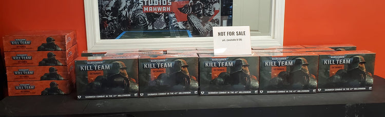 8.28.2021 Kill Team Octarius Boxes will be ready for pick up!