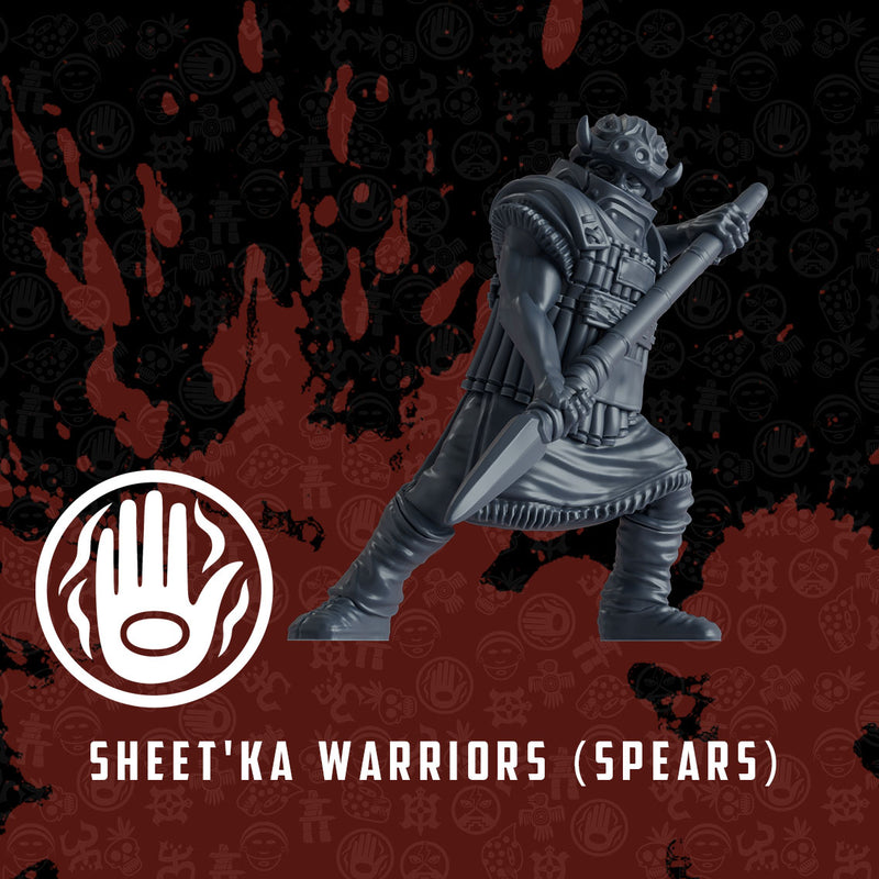Load image into Gallery viewer, Mythic Earth: People of the Totem - Sheet&#39;ka Warriors (Pre-Order. Ships 09/15/25)

