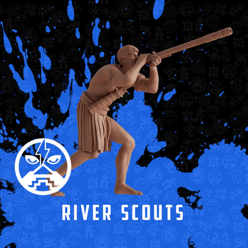 Mythic Earth: Chachapoya - Lowland River Scouts / Blowguns (Pre-Order. Ships 09/15/25)