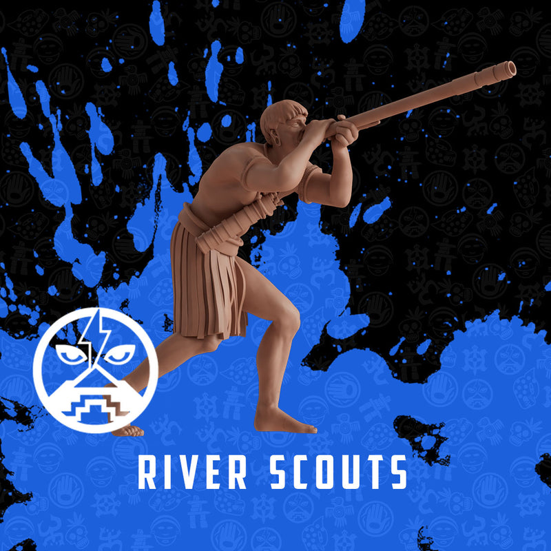 Load image into Gallery viewer, Mythic Earth: Chachapoya - Lowland River Scouts / Blowguns (Pre-Order. Ships 09/15/25)
