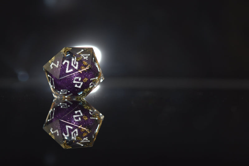 Load image into Gallery viewer, Royal Guard Liquid Core Dice Set
