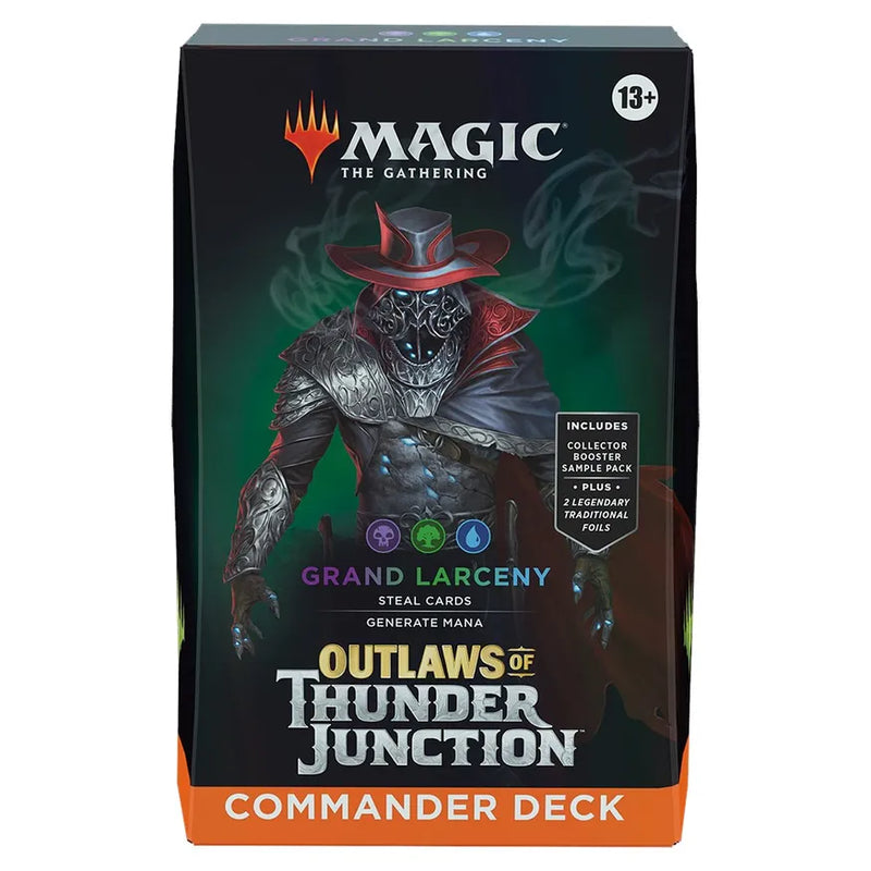 Load image into Gallery viewer, Magic the Gathering: Outlaws of Thunder Junction Commander Deck
