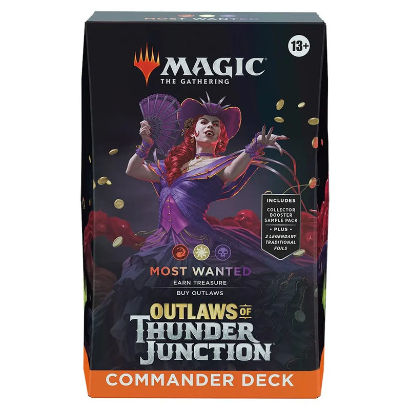 Load image into Gallery viewer, Magic the Gathering: Outlaws of Thunder Junction Commander Deck (Pre-Order) (Releases 4/19/24)
