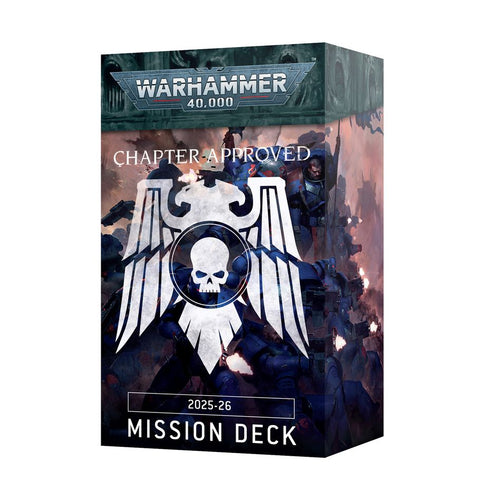 Chapter Approved 2025-26: Mission Deck.