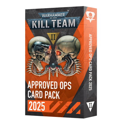 Kill Team: Approved Ops Card Pack 2025 (Pre-Order 9/20/25)
